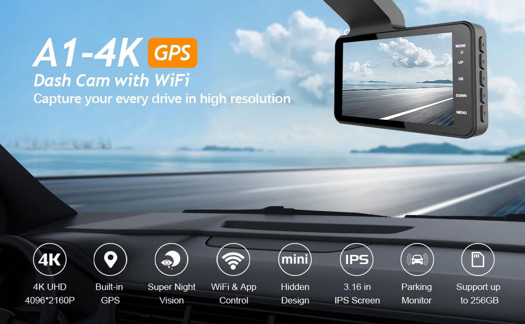 dash vision camera and inch installation New free HD dual recorder lens driving wholesale night 4 rear front