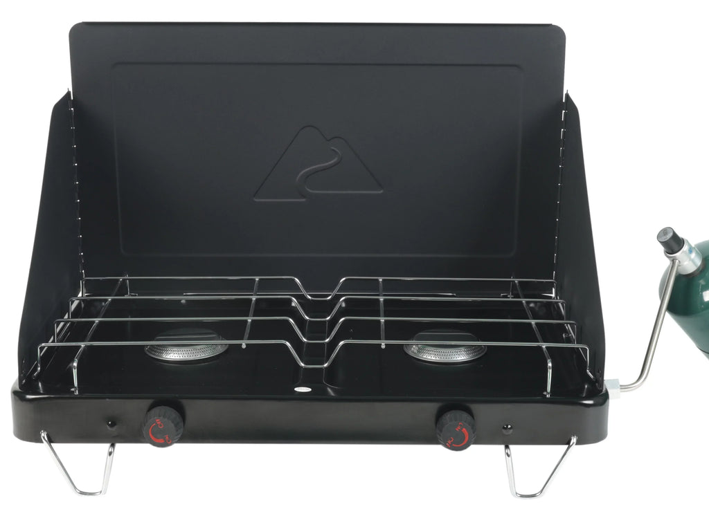 Propane Ozark 2 Burner Stove Camping Trail