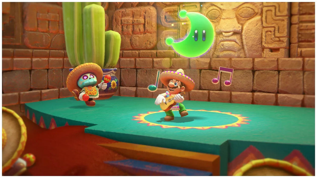 Odyssey Caddy and Game Mario Game