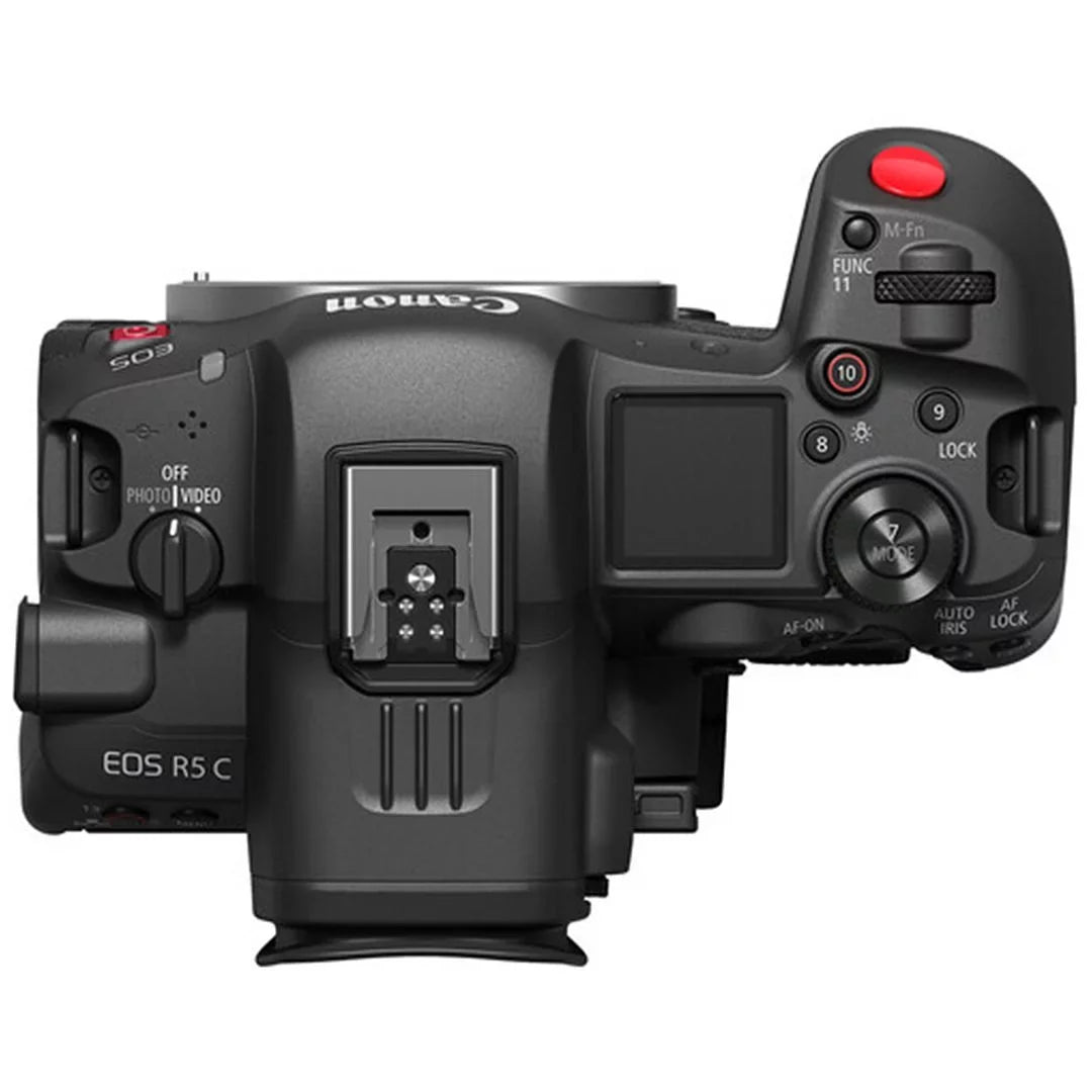 Pack 2 Case Camera (Body) C with Card 128GB Accessory SanDisk Cinema + R5 ZeeTech Memory EOS Mirrorless Bundle + Canon