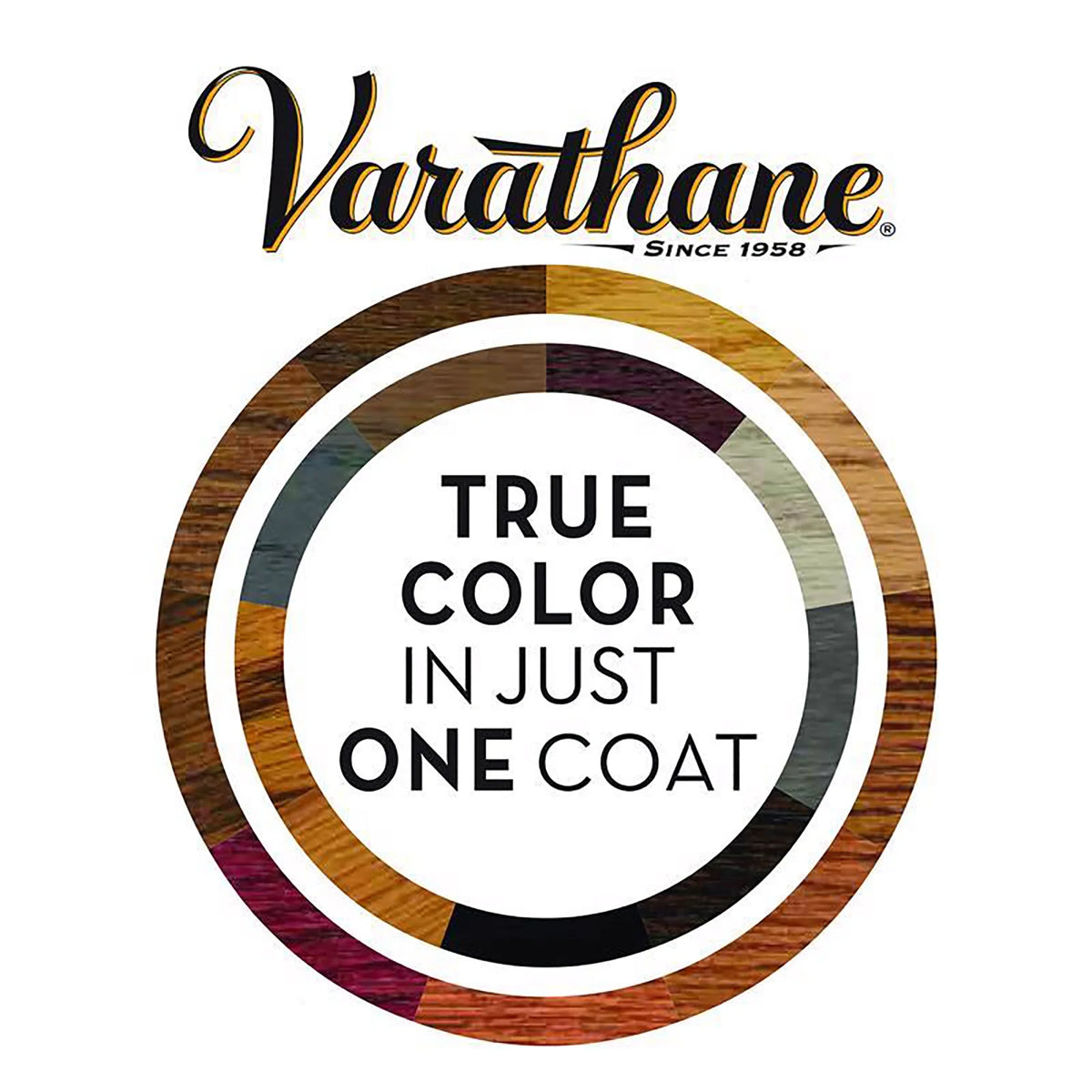Pint, Dry Premium Varathane Wood Gray, Half Stain-307416, Pack Fast 4 Carbon