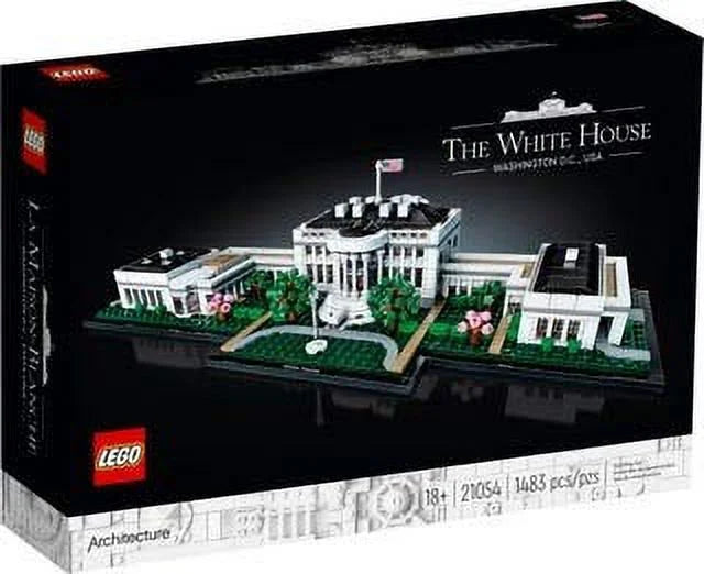 House LEGO Pieces) Architecture 21054 White 2020 (1483
