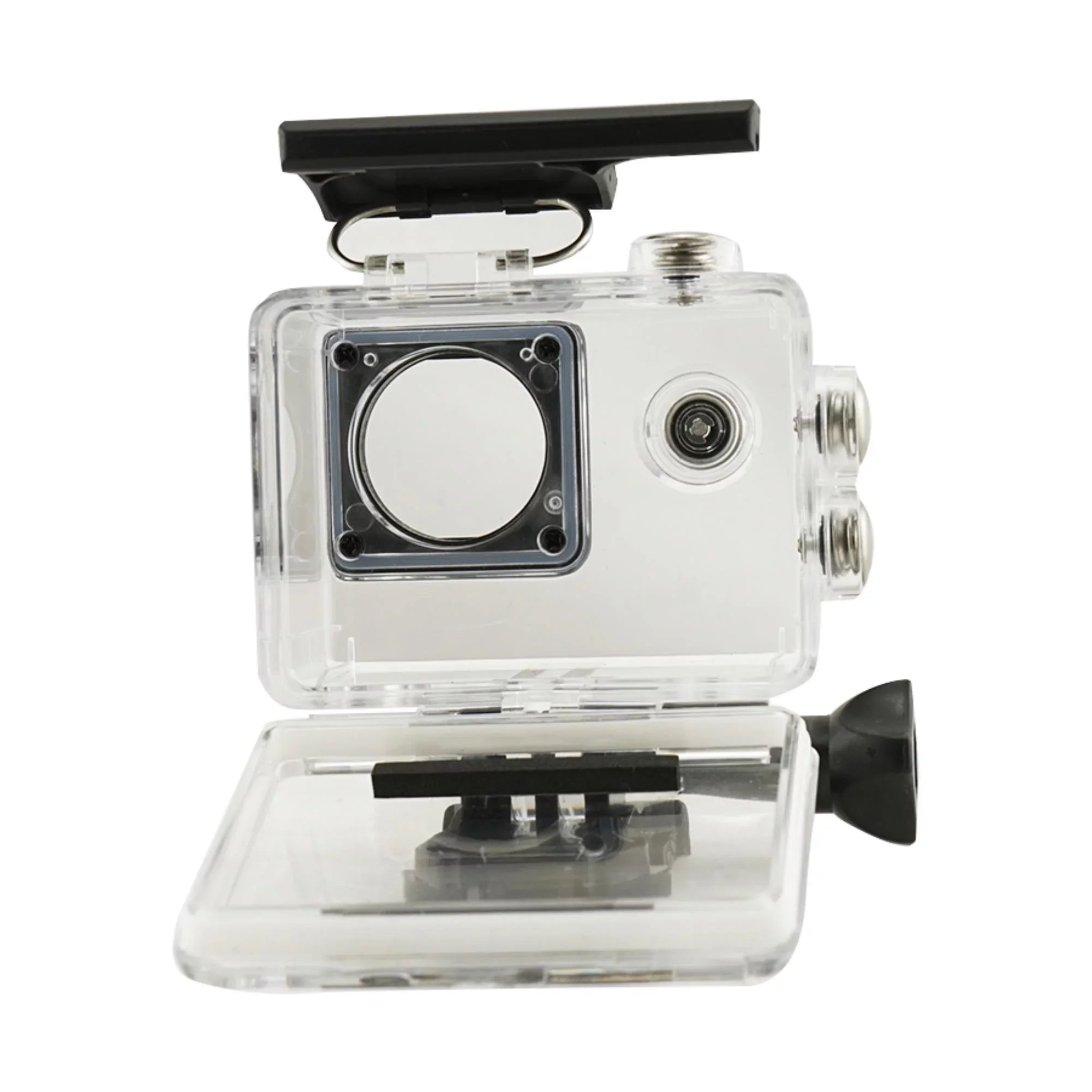 Action with Silver Camera - Our WiFi Clear Included Crystal 1080P Record Adventure Sound, Video, Long-Lasting and Case Waterproof Every
