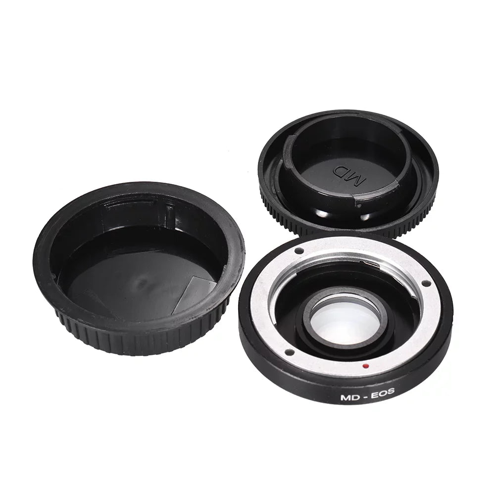 with Focus for Andoer MD to Lens Lens Fit Adapter for MD- Corrective Infinity Minolta Camera Ring Mount EF Lens Canon