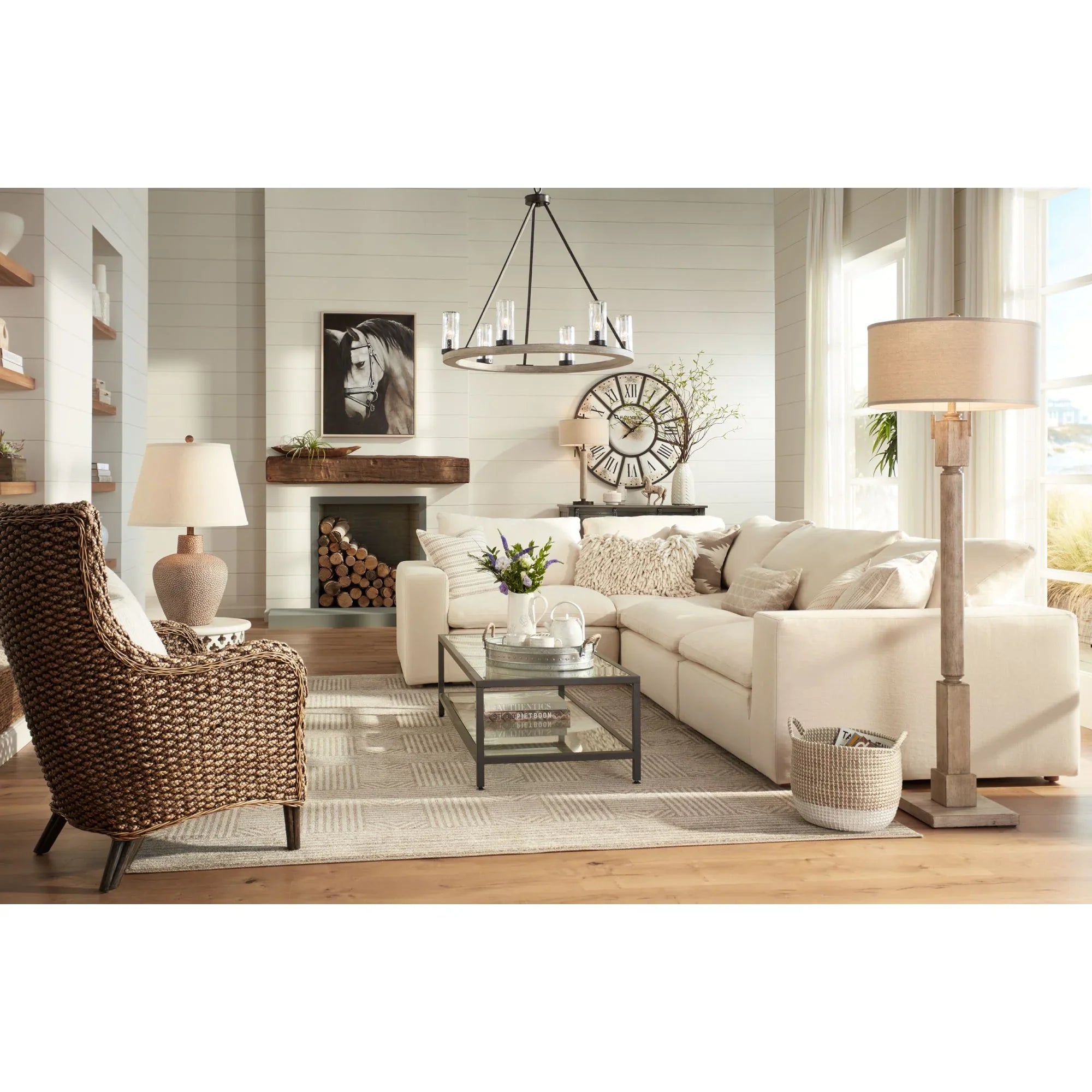 Bedroom Lamp Leaf Living Tall Lighting Shade Hammered Off 360 Bentley Table Farmhouse Brown 29" Rustic Textured Room for House Home Empire White Pot