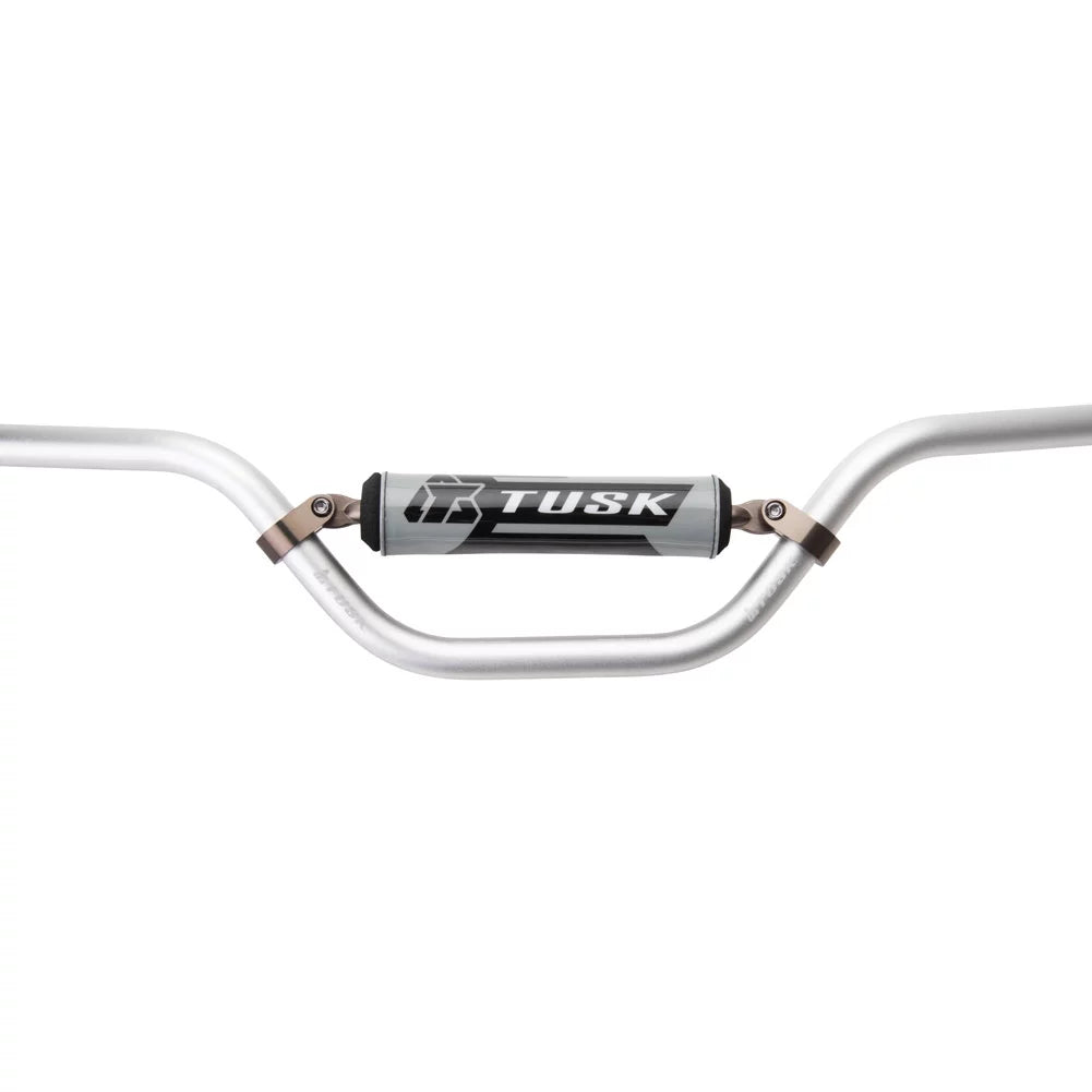 7/8" LX4 Mini For Handlebar LEM 2000 T-10 Silver Tusk Bend Aluminum High