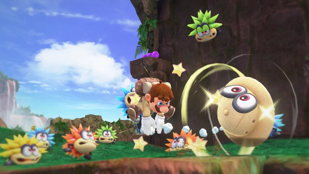 Odyssey Caddy and Game Mario Game
