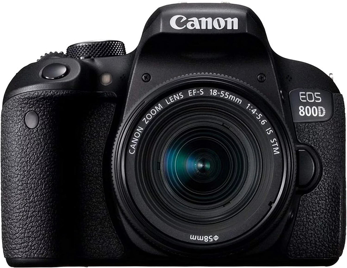 F/4-5.6 Filters Bundle 18-55mm Case III EOS Lens Tripod + 128GB Zoom + + T7i DSLR 75-300mm Camera w/EF-S + 800D is F/4-5.6 STM + Lens 38pc Memory Canon Rebel