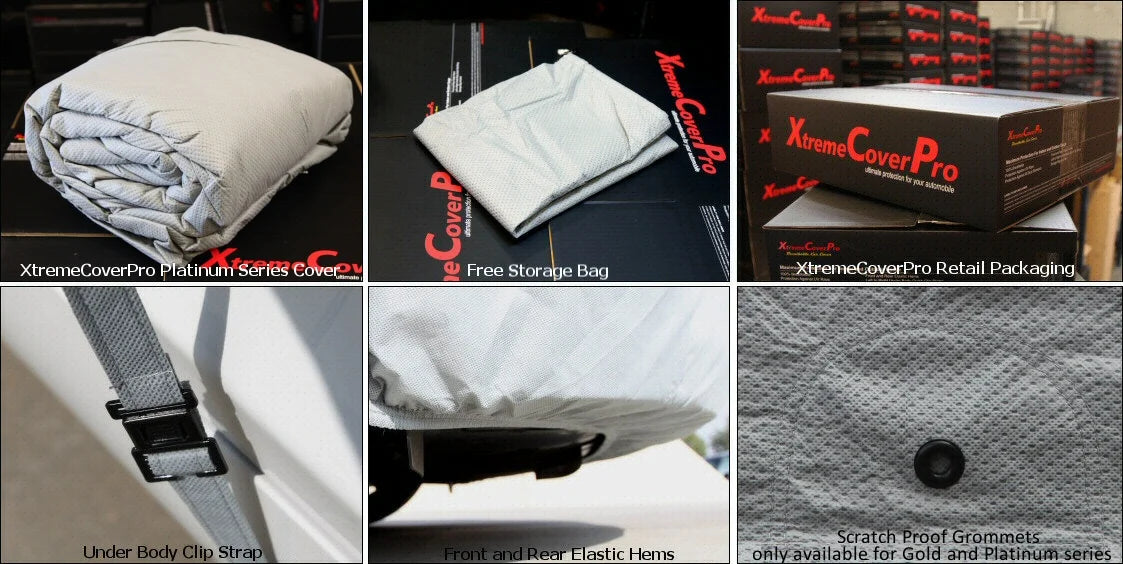 2019 Waterproof Car Cadillac 2020 Silver fits Series Cover Grey XT4 XCP XtremeCoverPro