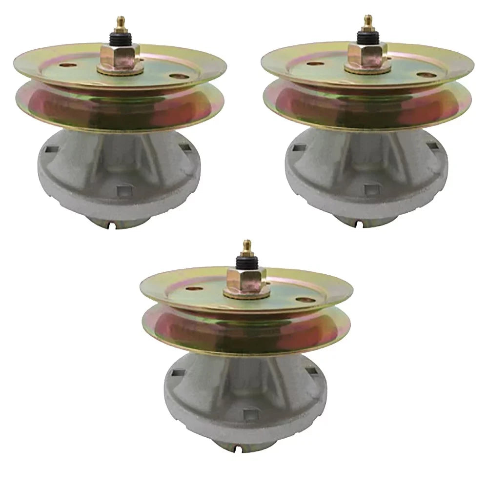 Decks PK RAParts 3 Spindle Deere Assembly 48"54" John AM121229 Pulley Fits with AM121342