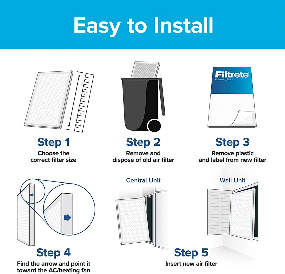 x 6-Pack (exact Filter, Furnace Ultimate dimensions 14x20x1, 19.81 0.78) x Allergen, Air Living Filtrete 13.81 MPR 1900, AC Healthy