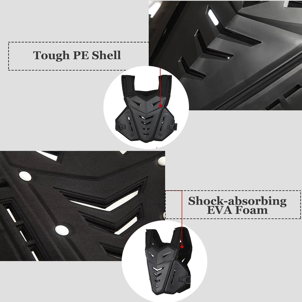 Andoer Vest for Back Bike Riding Protective Motocross Armor &