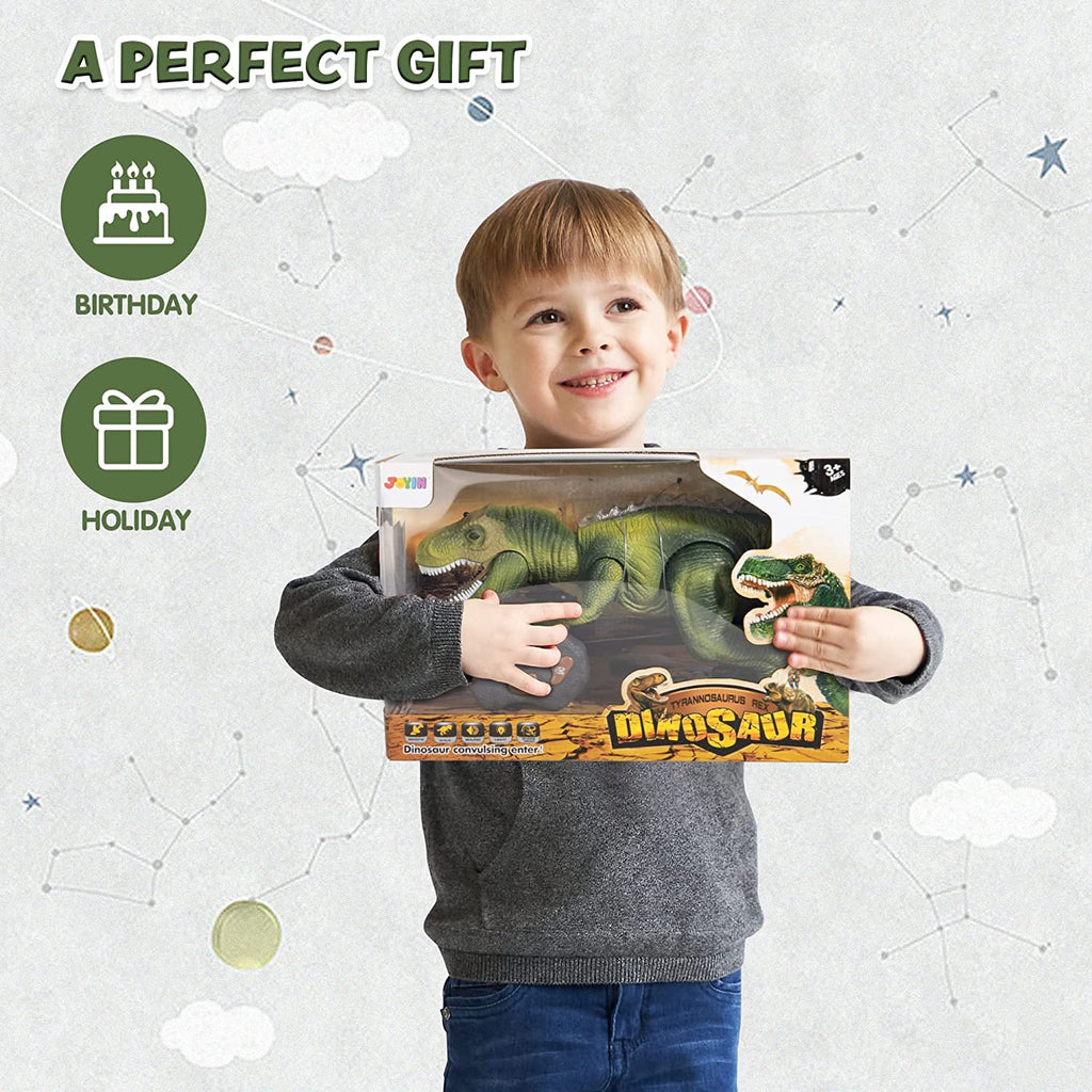 saur Toy for Steam Roaring Dancing Robot Boys Gift Girls,Green Toy,Electronic dinosaur for Walking T dinosaur Boys,Big and and Kids Rex Sound, Toy JOYIN saur dinosaur with Toy,Birthday Kids Light