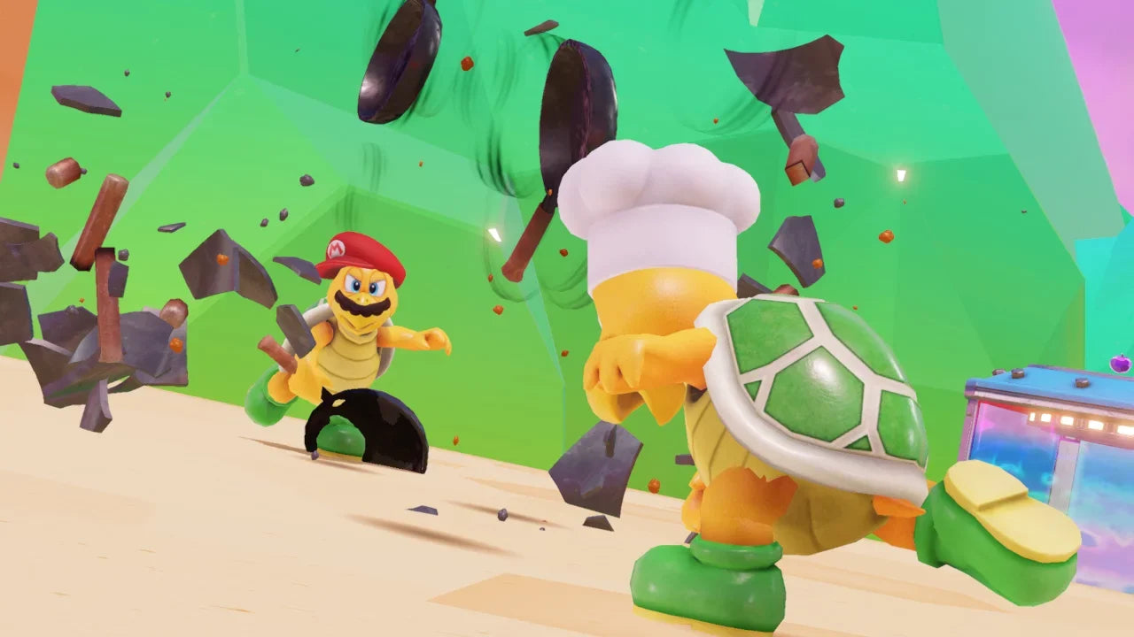 Odyssey Caddy and Game Mario Game