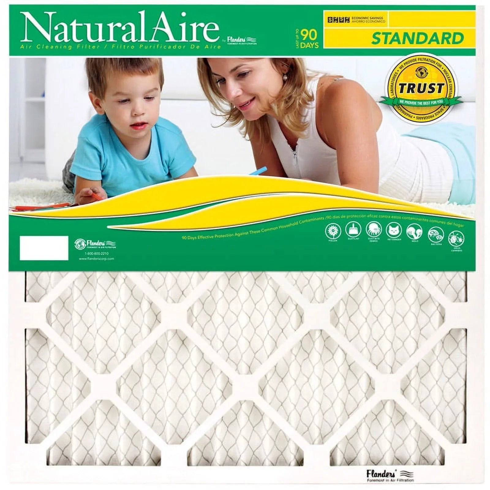 84858.011010, 8, Naturalaire Filter Merv Standard 10x10x1, Air Pack12