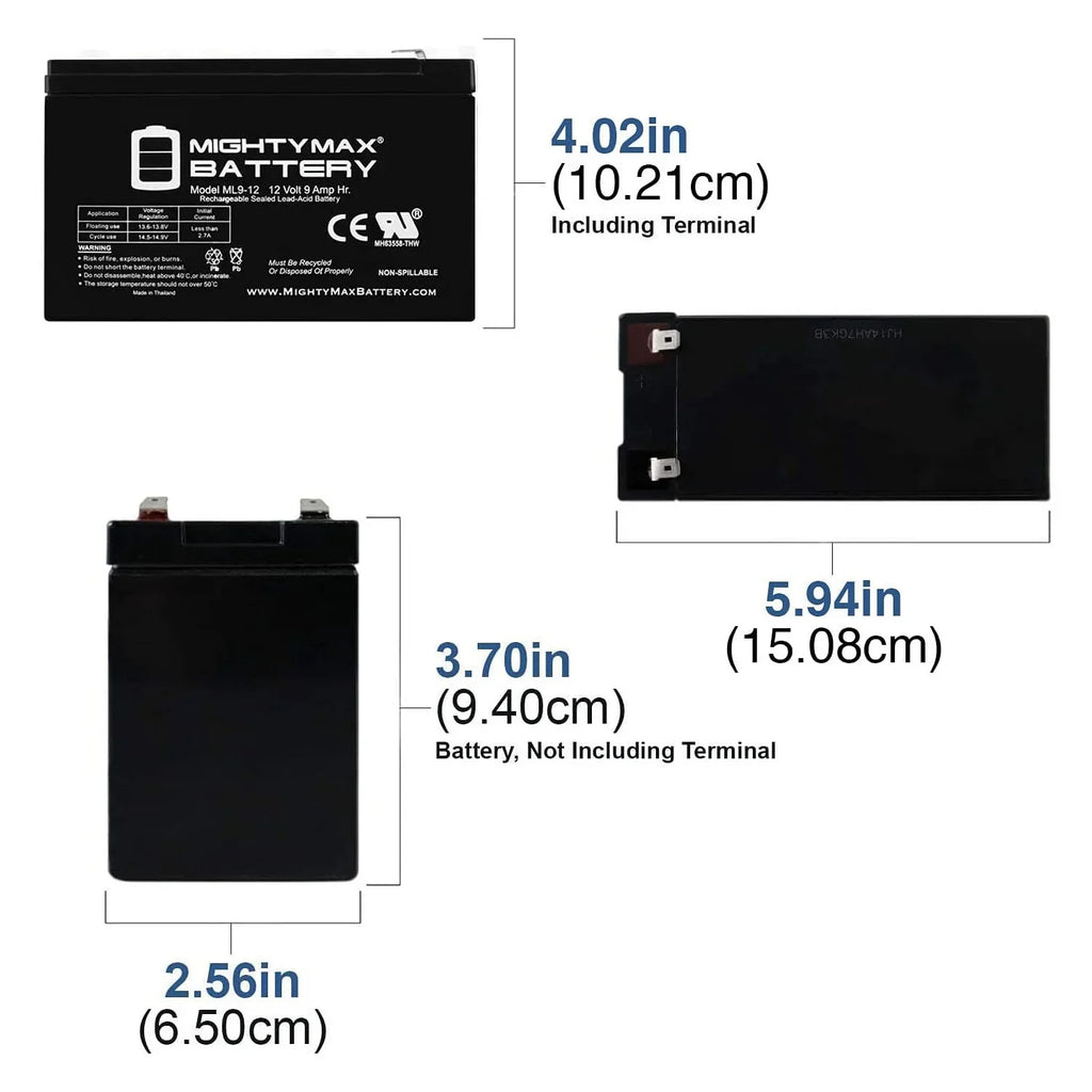 Pack Doo Sea 12V for Battery - Replacement ZS06 Sea 9Ah 10 Scooter