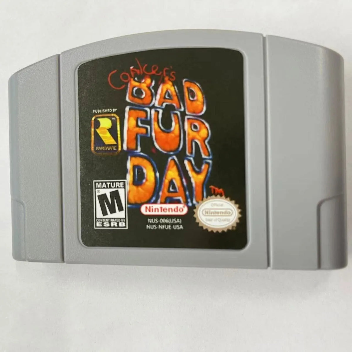 fur card game nintendo bad fd- video n64 day Conkers