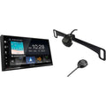 Mounting DMX709S Plate Camera License CMOS-320LP with Receiver Kenwood MultiMedia with View Rear Multi-Angle