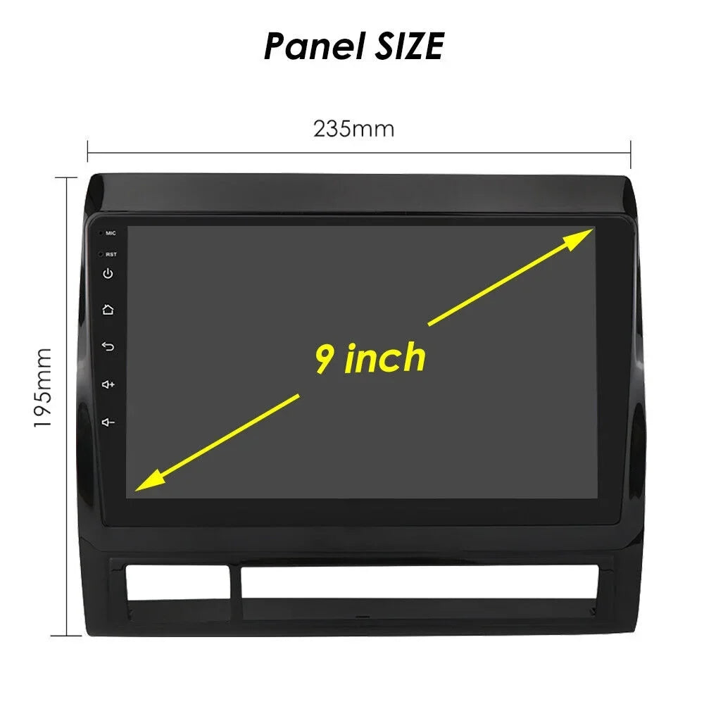 Android Tacoma Stereo 2+32GB IPS 9" 2005-2015 GPS 1280*720 Radio Toyota Car NAVI Fit 13 Carplay BT