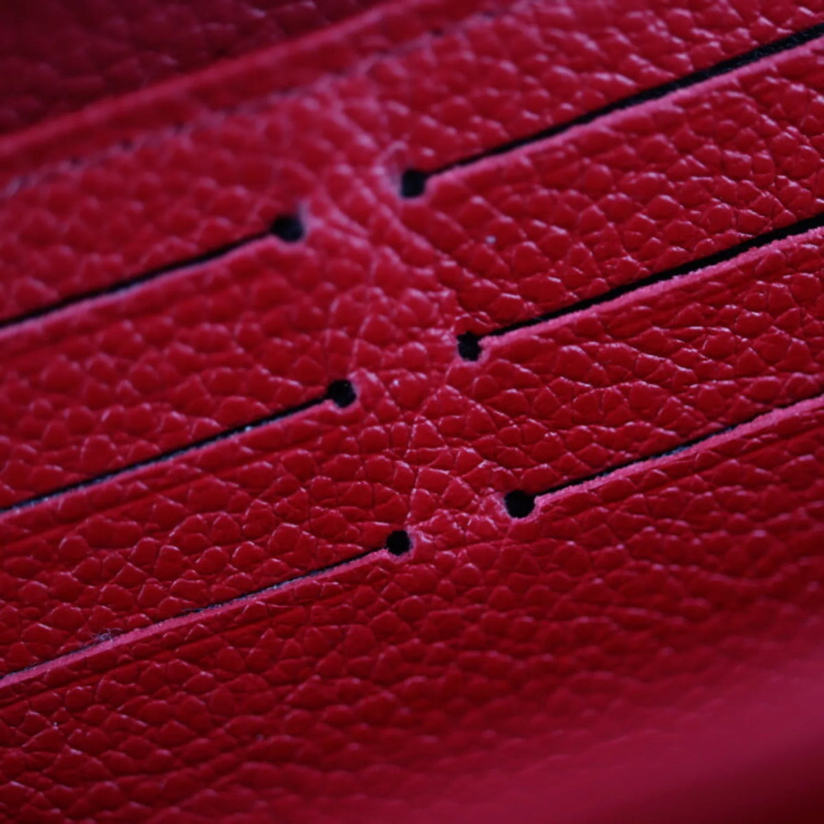 Pre-Owned Monogram VUITTON Zippy Zip Louis Long Implant Round LOUIS (Good) Cerise M60737 Zipper Wallet Vuitton Around