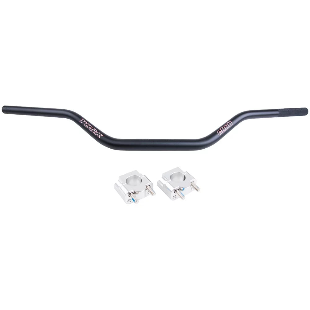 Tusk Chub Big Bend Black Kit Clamp Universal For 1989 500 Bar Bar Tusk KTM and Bar DXC Big Moto