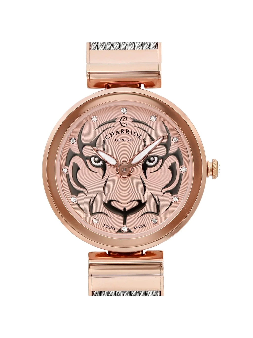 FE32.102.029 Steel Ladies Forever (Like Tiger Pre-owned New) Watch Charriol