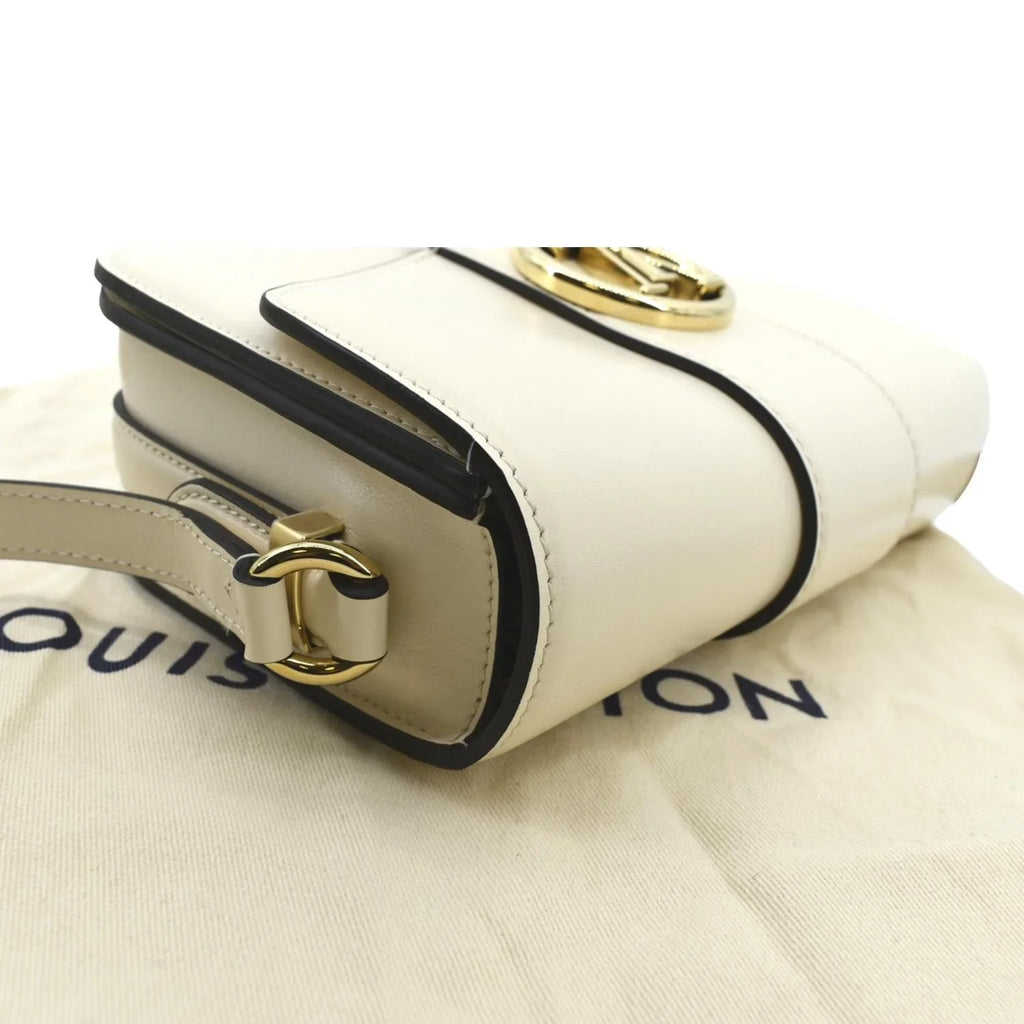 Shoulder Creme Leather LOUIS Calfskin 9 Pont Bag VUITTON Pre-owned