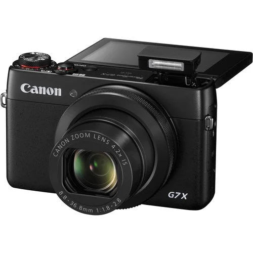 Camera Canon Pixi-Basic G7 X PowerShot Accessory + Digital Bundle