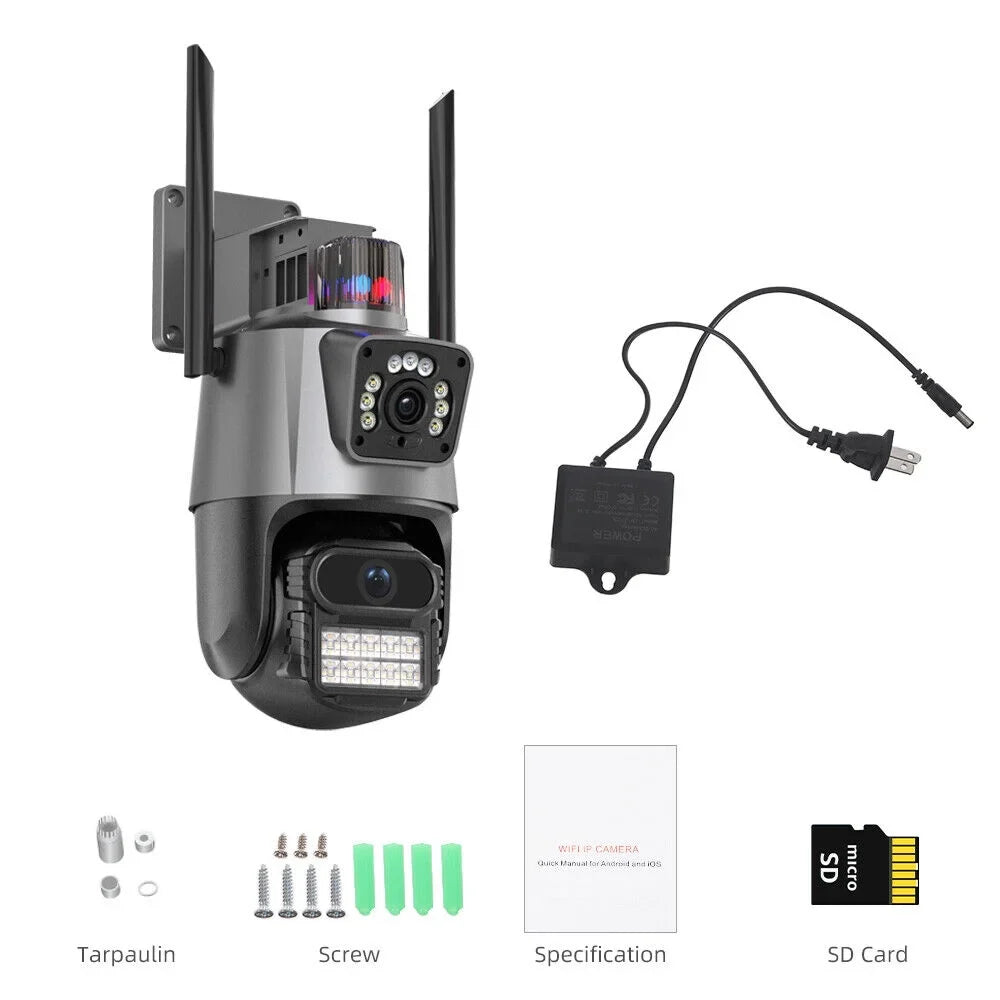 with PTZ Antenna Signal Never a for Moment JLLOM Maximum - Penetration Miss This Camera Enhanced Strength Dual