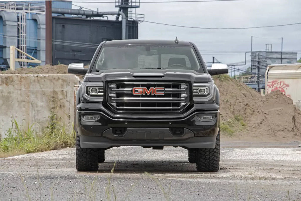 Silverado Country | Loaded 4WD Chevy (fits) 1500 Rough | 19432 Sierra N3 GMC 2014-2018 Kit Lift 3.5" Struts/Shocks