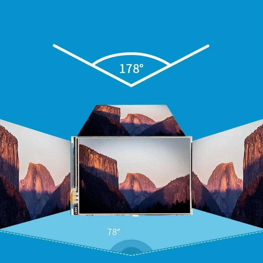 480x320 Screen, Raspberry Monitor HDMI inch Pi. 3.5 Touch Raspberry TFT LCD for Screen