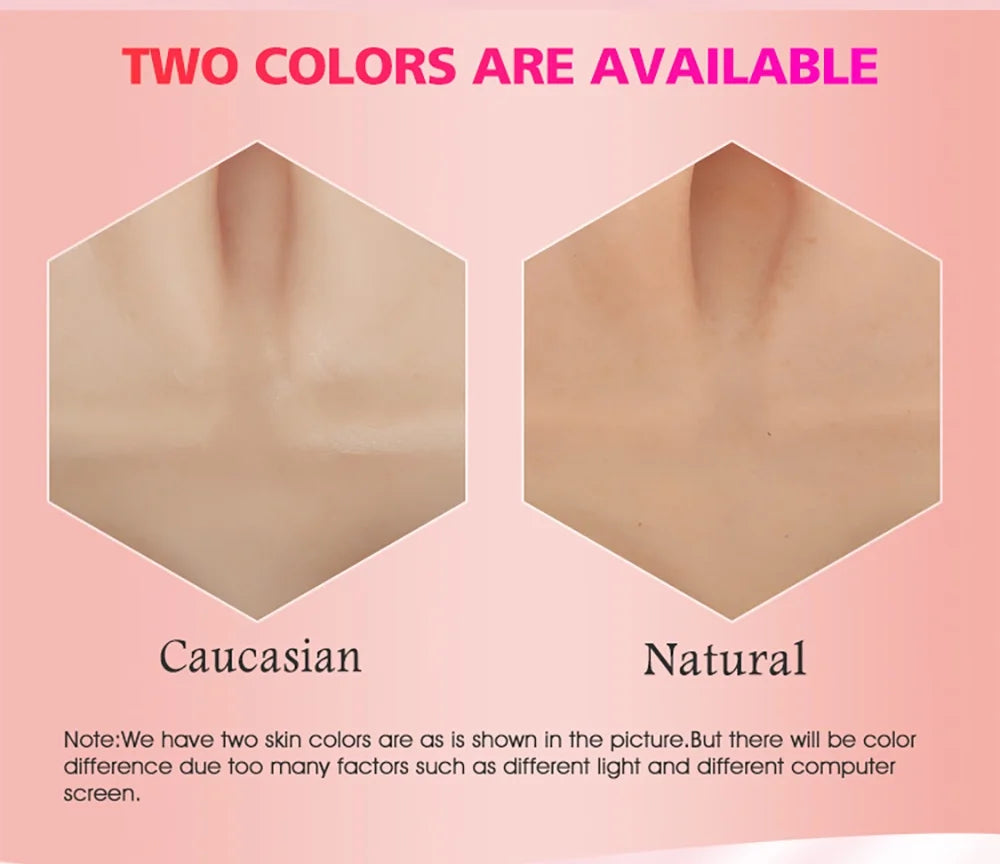 Cosplay Female Silicone Crossdresser Human Face Realistic Skin Mask ROANYER
