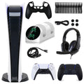 PlayStation and PlayStation Sony (PS5, Version) Console Black Digital with 5 Kit Dualsense Extra Accessories Digital Controller
