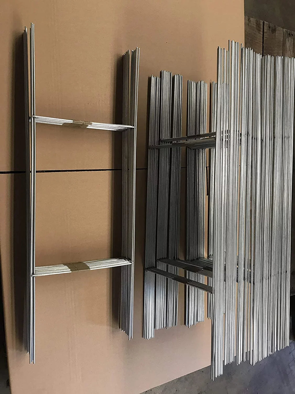 Sign 9 Gauge 5mm Signs 10'' Tall (Pkg50Stake30) Ship Corrugated Wide Signs, 50 30'' use or 4mm and with H-Frame Wire Galvanized Stake Stake x Inch Day x 30 Double Metal Same 10 Wire Holder,