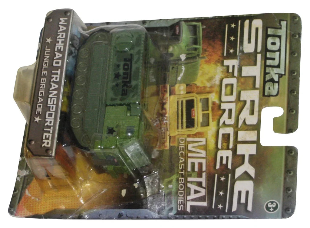 Vehicle Warhead Strike Tonka Brigade Die-Cast Transporter Toy (2014) Hasbro Jungle Metal Force