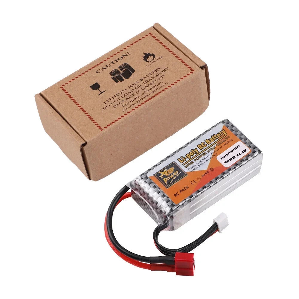 for 1500mAh RC Airplane Plug 3S FancyWhoop Car Flight 100C 11.1V DIY Battery Lipo Drone T