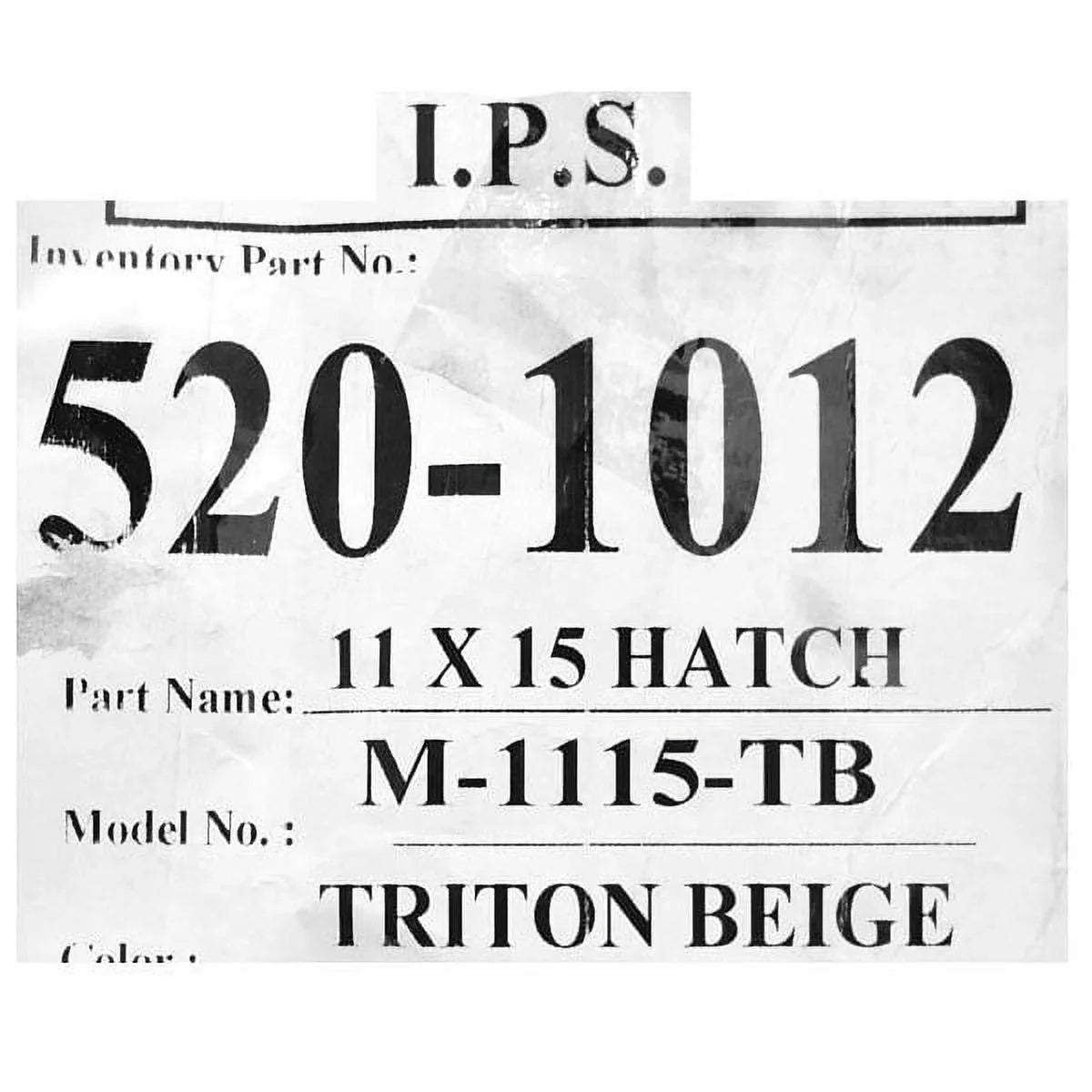 11 Deck Innovative Inch 15 Hatch 520-1012 Beige | Boat x Triton