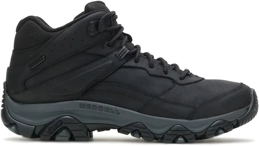 Black, Merrell 13 Men's Boot, Hiking