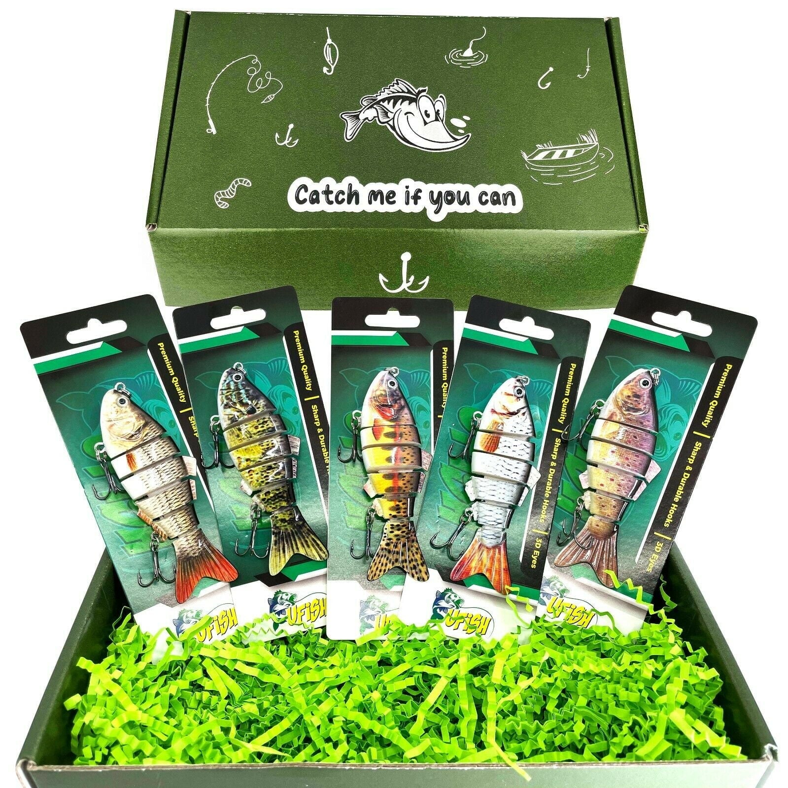 Present, Fishing Gift loves for who Fishing Bass fishing for Men, Fisherman Best Dad Lures, Gifts