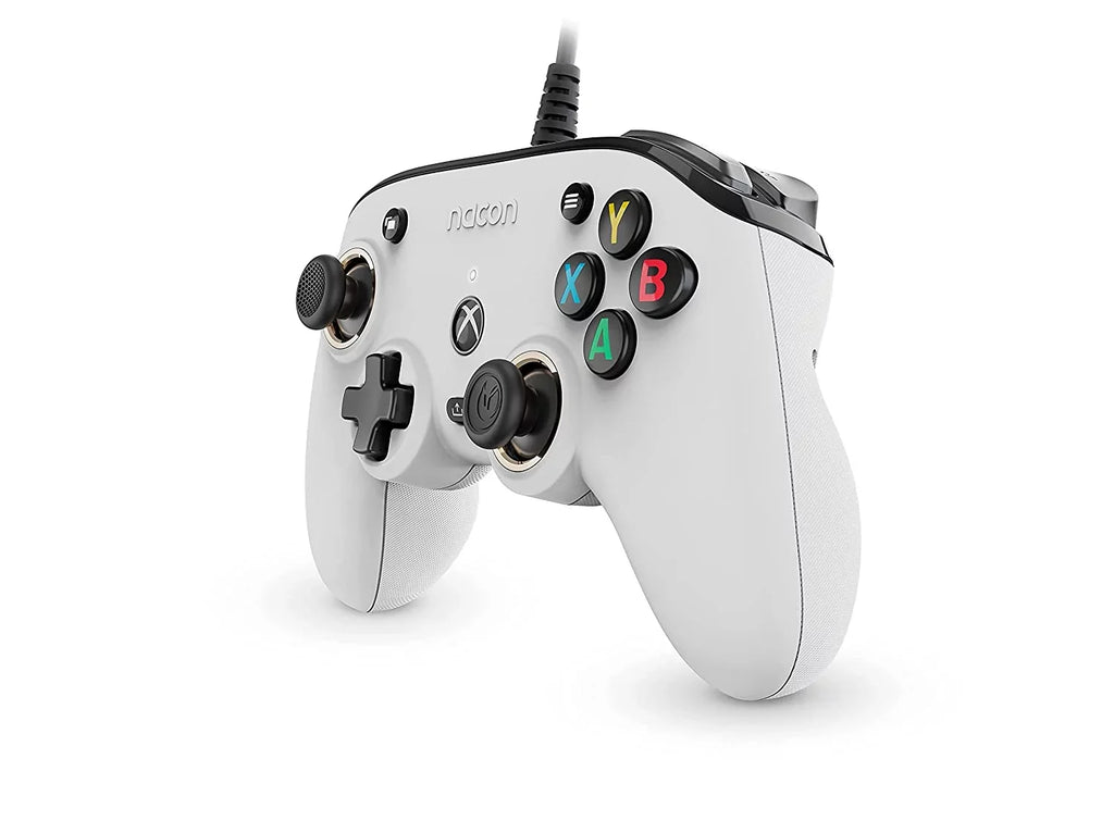 Xbox with Keypad Rocket Compact Controller League White Controller, Microsoft PRO Cable/Battery and Wireless S Charge Console Fortnite Series