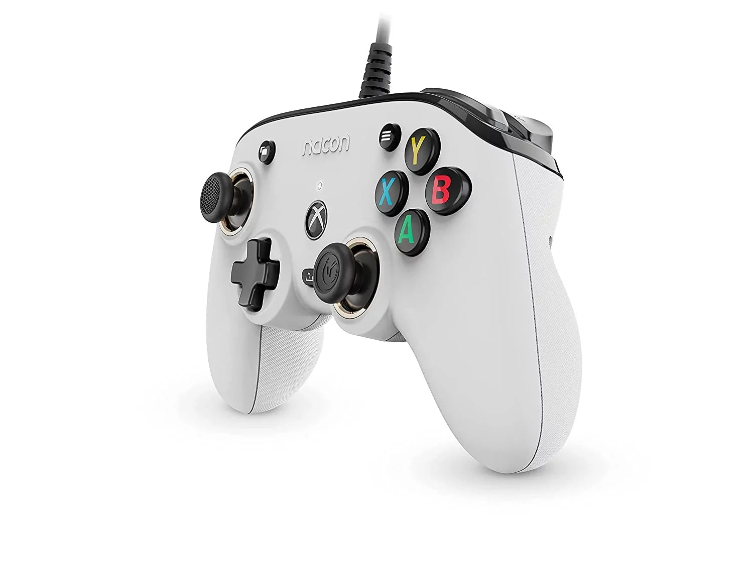 Xbox with Keypad Rocket Compact Controller League White Controller, Microsoft PRO Cable/Battery and Wireless S Charge Console Fortnite Series