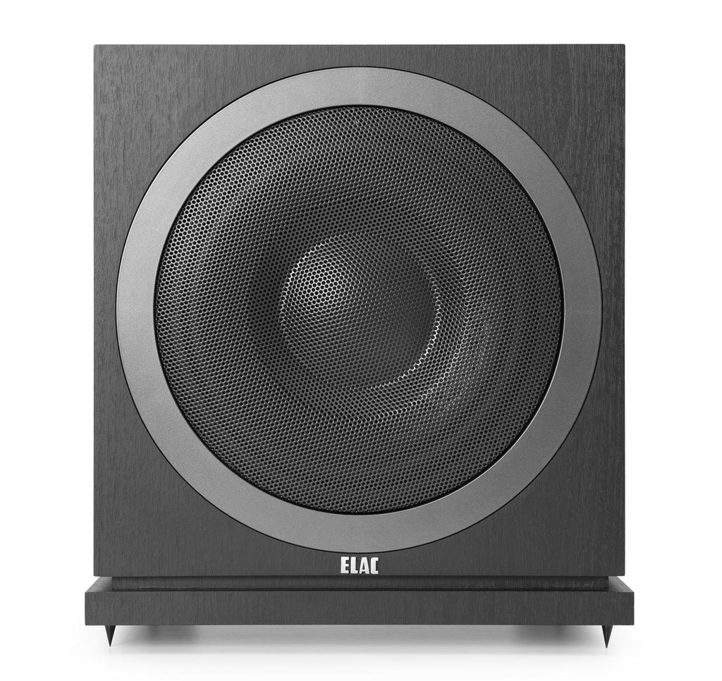 Watt SUB3010 Debut Powered 400 ELAC Subwoofer, Black 2.0