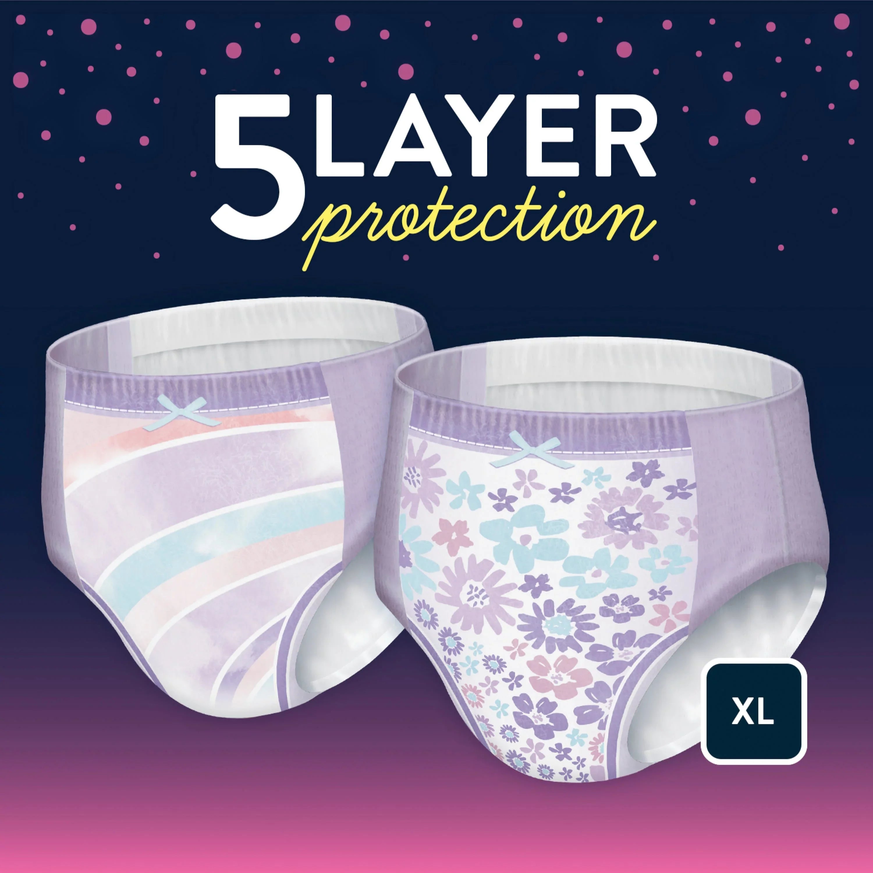 Girls, for Bedwetting (Select 28 Nighttime XL, Underwear Goodnites Ct Options) for More