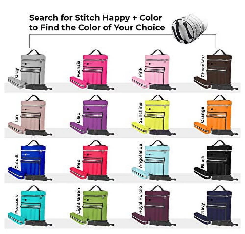 Storage, Yarn Bag, or 7 Happy (Pink): Pocket Bag, Yarn Crochet Crochet Bag Storage Stitch Knitting