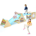 play triangle Set toys playground 1 walking, in with play indoor 5 climbing 2 gym of toddler climbing triangle Ramp wooden Climber for sliding 2 and and 5 equipment for 1 toddler, indoor for square