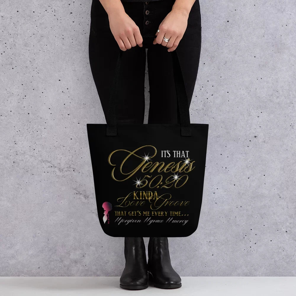 Bag Groove Tote Small 50:20 Kinda Genesis Love