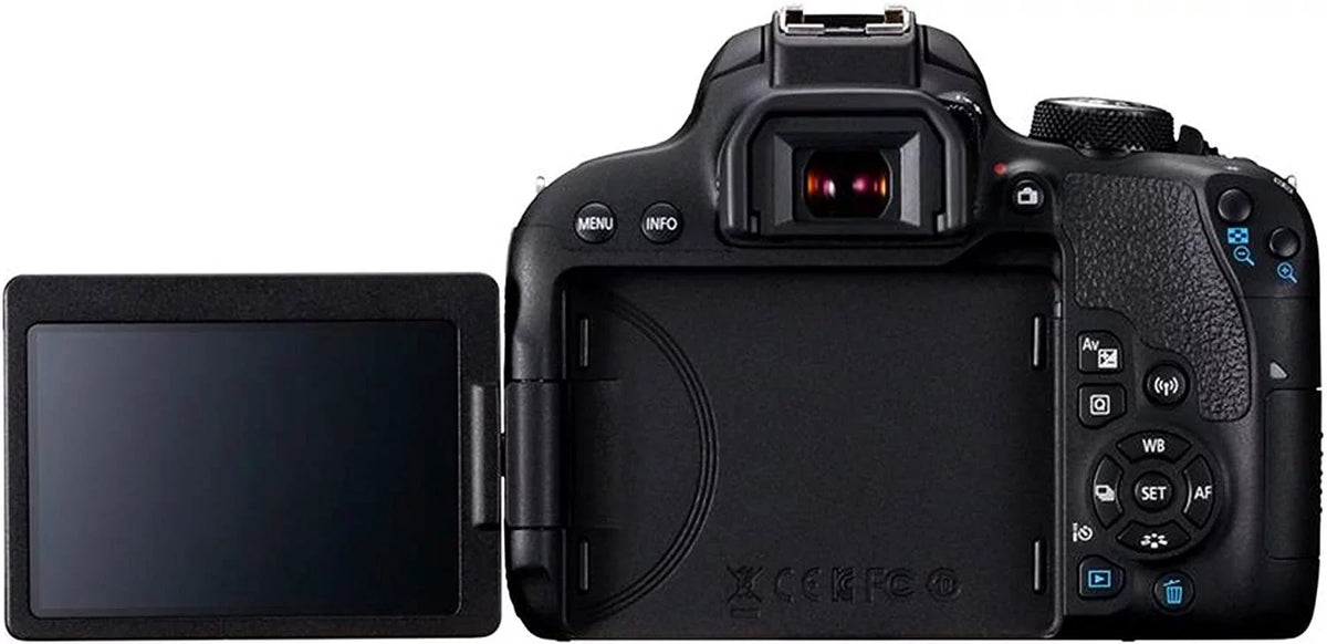 F/4-5.6 Filters Bundle 18-55mm Case III EOS Lens Tripod + 128GB Zoom + + T7i DSLR 75-300mm Camera w/EF-S + 800D is F/4-5.6 STM + Lens 38pc Memory Canon Rebel
