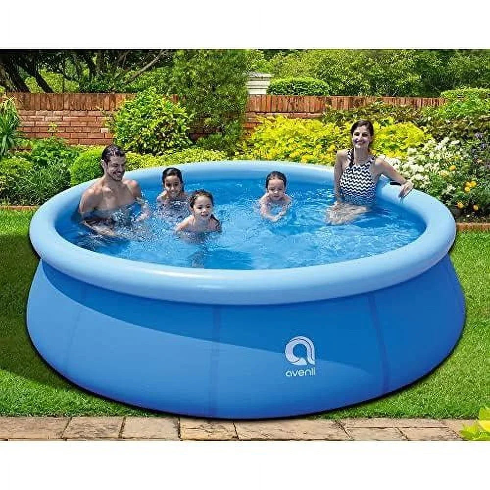 30 pool, foot capacity kids outdoor 10 set above 3 blue prompt 17807 inch avenli person to backyard kiddie 2 swimming x ground inflatable