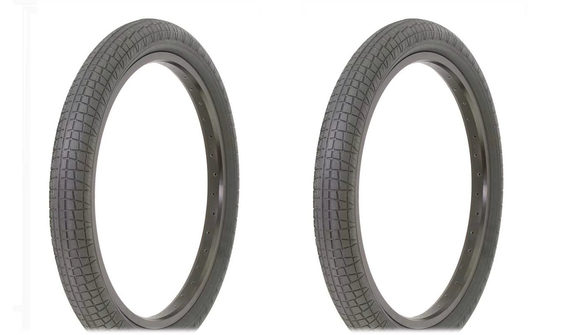 Side 20 Black/Black Tire x IA-2128 Bicycle Bike tire. 2.30 Two Wall