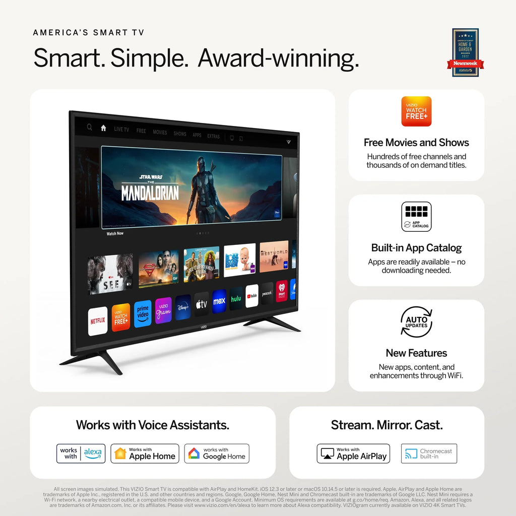 Smart 4K Series M55Q7-J01 M7 QLED 55" VIZIO TV HDR Class